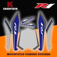 KSHARPSKIN motorcycle sticker waterproof protection fairingreflective decal decorative film for Yamaha YZF R1 2015-2018