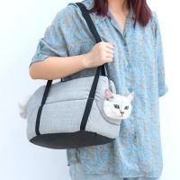 ┅☾▫ YOKEE Winter Warm Portable Cat Pet Carrier Bag Supplie Kitten Puppy Small Dog Handbags Detachable Pad Travel Outdoor Backpack