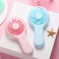 Portable Handheld Mini Air Cooler Silent Fan USB Rechargeable Small Personal Cooling Tools for Home Office Outdoor Retailsale