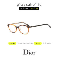 [ลดกระหน่ำ] กรอบแว่นสายตา DIOR รุ่น Montaigne 28/F ทรงกรม แฟชั่น