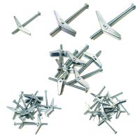 【CW】 5 Pieces Toggle Bolt and Wing Nut for Hanging Heavy Items on Drywall 1/8 Inch 3/16Inch 1/4Inch