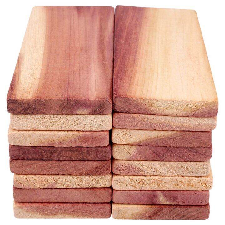 16 Pack Cedar Blocks for Closet,Red Cedar Blocks for Storage, Aromatic