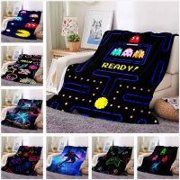 Video Game Handle Cyberpunk Pattern Blanket Sofa Office Nap Air Conditioning Flannel Soft Warm Keep Can Be Customized 1