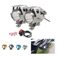 Universal Motorcycle Motorbike Headlights Bulbs Lamp U5 LED Spotlight Flash 12V Fit For Yamaha TRX850 FZR400 BT1100 XJR400 MT09