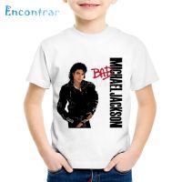 Children Fashion Michael Jackson Rock N Roll Cool T shirt Kids Summer Tops Baby Boys/Girls Casual Clothes,oHKP5145