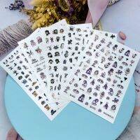 【YF】♣¤☒  New Dark and Pumpkin Pattern Stickers Self-adhesive Transfer Slippery Decoration