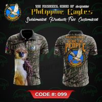 2023 New Fashion  Philippine Eagles Polo Shirt e#099，Size: XS-6XL Contact seller for personalized customization of name and logo