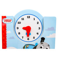Thomas and friends my first Thomas clock book small train Thomas and friends cardboard book baby time management Thomas original English picture book