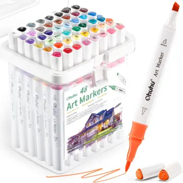  Ohuhu Markers for Adult Coloring Books: 120 Colors