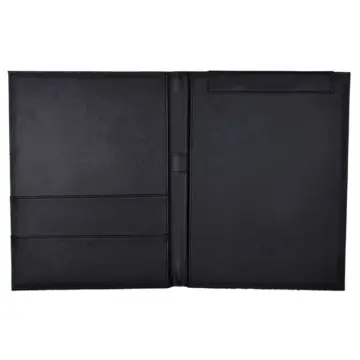 12.9x9.6in A4 Leather Business Folder Padfolio Portfolio Magnetic Clipboard  Conference Folders Document filing Organizer