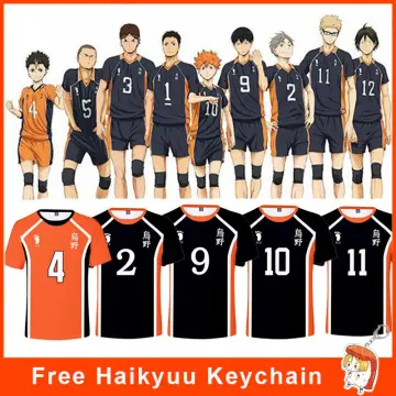 Volleyball Teenager Cosplay Hot Anime Styles Karasuno High School