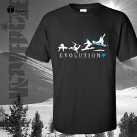 Snowboarding Design Evolution Tshirt Original Snow Boardsnowboard Tee Shirt