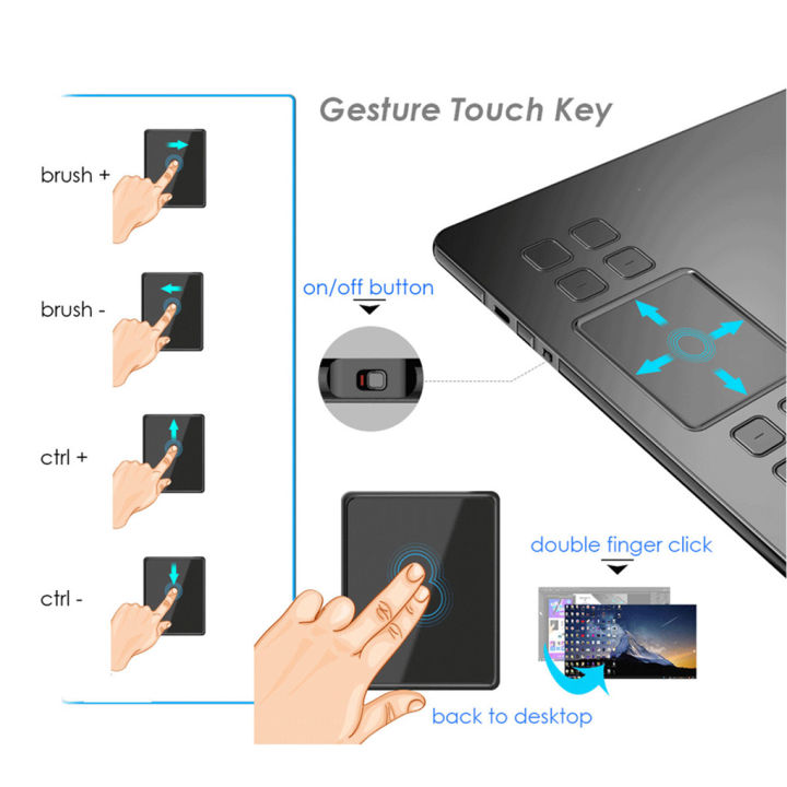 veikk-graphics-drawing-tablet-with-8192-pressure-sensitivity-battery-free-passive-pen-digital-pad-tablet-graphic-illustrator-a50