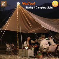 Youpin Starlight Camping Light NexTool เต็นท์สวนกลางแจ้ง Canopy ตกแต่ง Led 10M ความยาว IPX4กันน้ำรีไซเคิลโคมไฟเข็มขัด