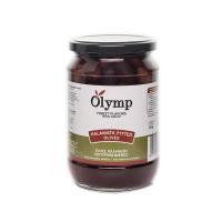 Olymp โอลิม มะกอกดำ คาลามาต้า ไม่มีเมล็ด ขนาด 700กรัม KALAMATA PITTED OLIVES