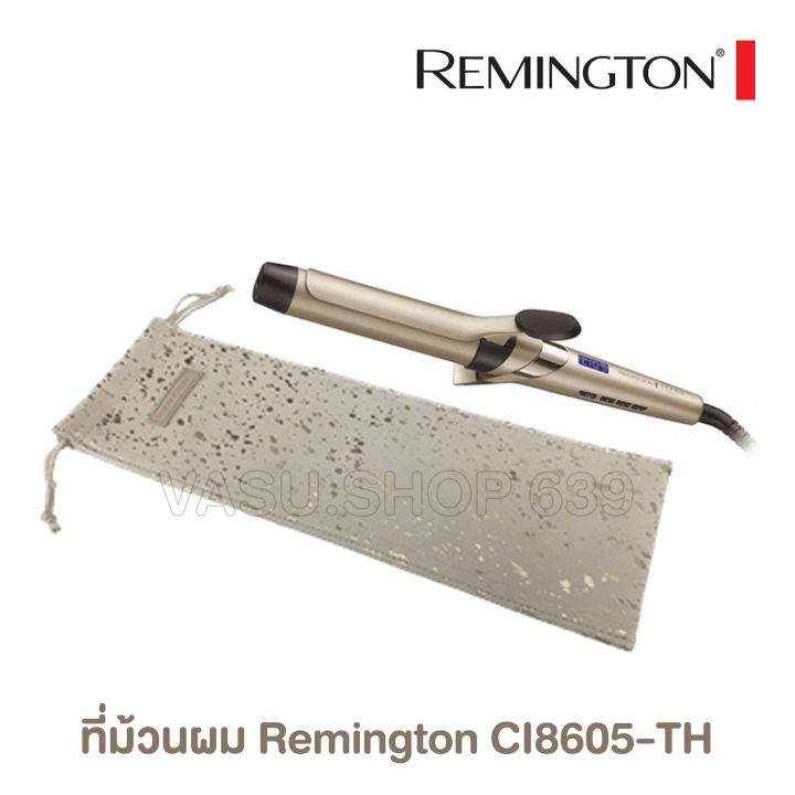 เครื่องม้วนผม-remington-infinite-protect-curling-tong-รุ่น-ci-8605