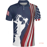 Mens short sleeved polo 2023 shirt, casual golf polo shirt, and daily polo shirt 24。 New polo shirt