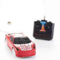 ProudNada Toys ของเล่นเด็กรถบังคับวิทยุล้อมีไฟ(สีแดง) NEW RACER-CAR Top Racer NO.WM1402