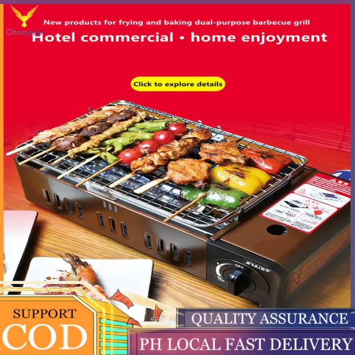 Portable gas stove Outdoor portable butane stove Automatic ignition box