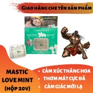 Kẹo phòng the DENTISTE MASTIC LOVE MINT Thái Lan cao cấp hương bạc hà tăng