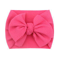 1PC ทารกแรกคลอดเด็กวัยหัดเดิน Bowknot Headband ผ้ายืดคาดหัว Headwear