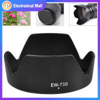 อุปกรณ์เสริมเลนเต้กล้อง EW-73B เลนส์ฮูดแบบกลับด้านได้สำหรับกล้องแคนนอน650D 550D ที่คลุมเลนส์กล้อง600D