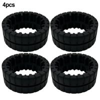 4 Pcs Wheel Tires For IRobot For Braava For Jet M6 (6110  6012) Non-Slip Replacement Vacuum Cleaner  Robot Sweeper Spare Part Cleaning Tools