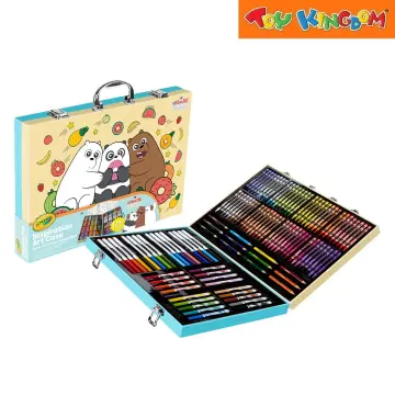 Crayola 140 Count Art Set, Rainbow Inspiration Art Case, Gifts For