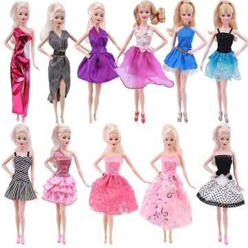 Barbies Doll Accessories Barbies Doll Clothes Dress Doll Shoes Accessories  For Barbie Doll&1/6 BJD Blythe Doll Toy Gift Russia`s