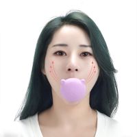 ZZOOI New Face Slimming Tool Face Lift Skin Firming V Shape Exerciser Instrument Cute Portable Anti Wrinkle Mouth Exercise Tool