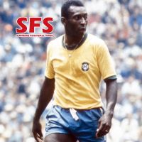 shot goods 【SFS】Top Quality 1970 Brazil Home Retro Soccer Jerseys Football Jersey S-2XL