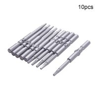 【cw】 Utoolmart 10Pcs Magnetic Screwdriver Bits Set S2 H1.5 H2 H2.5 Screw Driver Bit Round Shank 60mm for Tools 【hot】 !