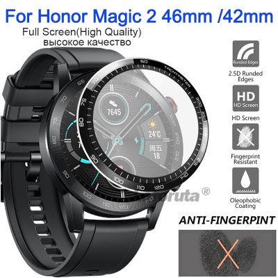 For Huawei Honor Watch Magic 2 46mm 42mm Screen Protective Film 3D Curved GS3 Watch Full Protective Cover Soft Tempered Glass