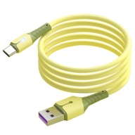 USB C Data Cable, Oxygen-Free Pure Copper Core Liquid Silicone Data Cable with Light for HUAWEI XIAOMI thumbnail