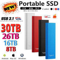 ใหม่แฟลชไดรฟ์ภายนอก HDD แบบพกพา1Tb SSD 2TB 4TB 8TB HD Externo ฮาร์ดดิสก์ USB3.0การจัดเก็บเดซิเบลสำหรับคอมพิวเตอร์โน๊ตบุ๊ค