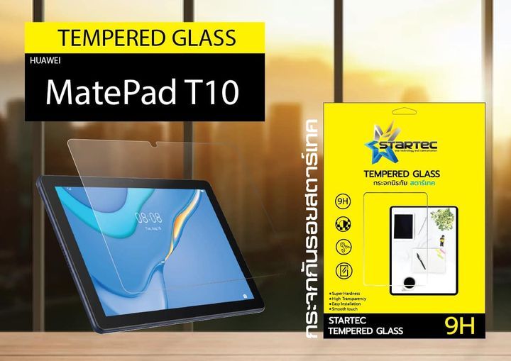 ฟิล์มกระจกแบบเต็มจอ Huawei Matepad T10s T10 แบบใส STARTEC