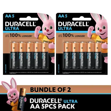 Duracell Ultra Alkaline AA Batteries, pack of 5