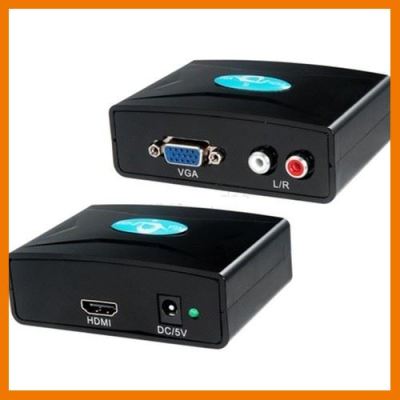 HOT!!ลดราคา Converter VGA TO HDMI (AUDIO) FY1316 ##ที่ชาร์จ แท็บเล็ต ไร้สาย เสียง หูฟัง เคส Airpodss ลำโพง Wireless Bluetooth โทรศัพท์ USB ปลั๊ก เมาท์ HDMI สายคอมพิวเตอร์