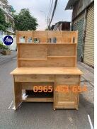 Bàn học sinh liền kệ có học tủ riêng