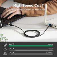 UGREEN Cat 7 10Gbps อีเธอร์เน็ตสายเคเบิ้ลความเร็วสูง 8-15M