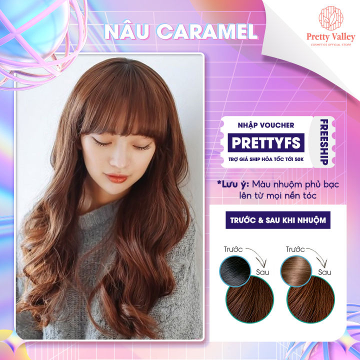 Tạo nên sự khác biệt cho mái tóc của bạn với thuốc nhuộm màu nâu caramel chất lượng cao. Hãy xem bức ảnh này để đánh giá chất lượng sản phẩm và khả năng tạo nên màu sắc thật đẹp cho mái tóc.