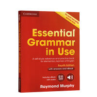 Original Cambridge English grammar book elementary Essential Grammar in use with answers and interactive ebook with answers and e-books