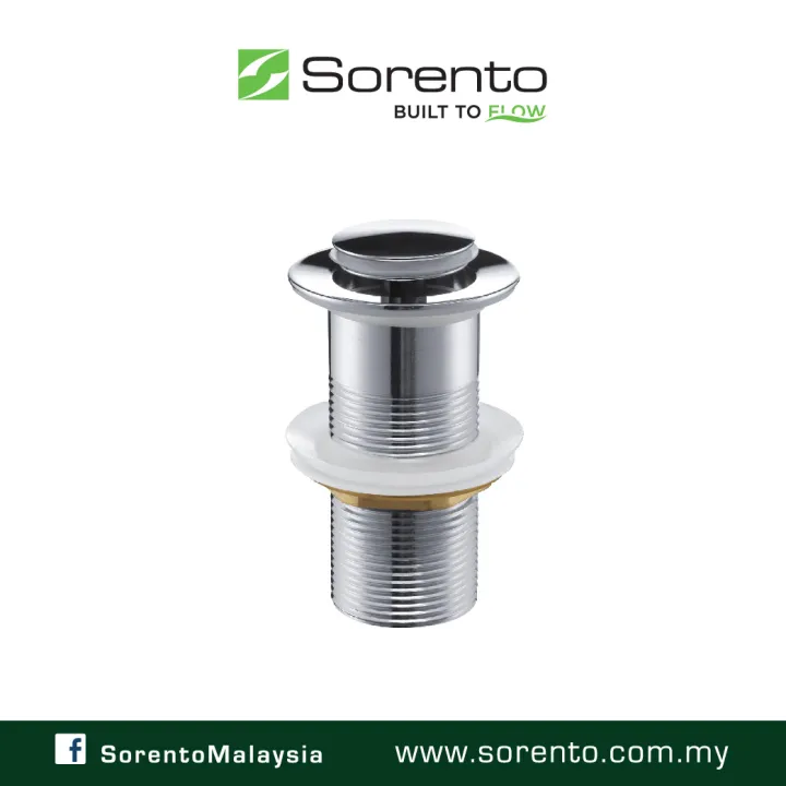 SORENTO SRTW5000 Bathroom Pop Up Waste Without Over Flow Lazada
