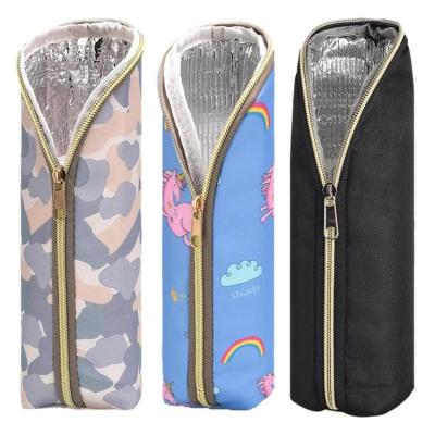 Baby Bottle Cooler Tote Bags Insulated Travel Baby Bottle Holder Tote Safe Nursing Bottle Cooler Warmer Bag Carrying Sleeve Pouch For Outdoor Car Travel charitable