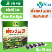 Bổ Gan Cà Gai Leo Giải Rượu - Bảo Vệ Gan Hộp 60 viên