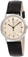 Timex Marlin Stainless Steel Hand-Wound Movement Black/Silver