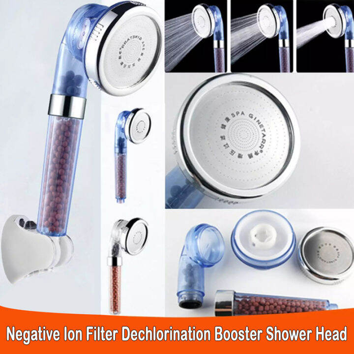 ADL Handheld High Pressure Ionic Filtration Shower Head 3 Mode Touch