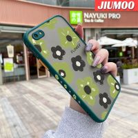 เคส JIUMOO สำหรับ OPPO A77 F3 F3บวกจิตรกรรมภาพการ์ตูนลายดอกไม้บางดีไซน์ใหม่ขอบสี่เหลี่ยมด้านข้างกันกระแทกมีน้ำค้างแข็งโปร่งใสแข็งเคสมือถือปลอกซิลิโคนคลุมทั้งหมดป้องกันกล้อง Softcase