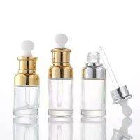 【YF】❁◐●  20ml 30ml 50ml Dropper Bottles for Glass Perfume Bottle Refillable Bottling Jar Vials With Pipette Dispenser