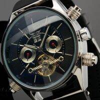 ZZOOI JARAGAR Watches Men Luxury Flying Automatic Tourbillon Watches Rubber Calendar Mechanical Watches erkek kol saati Montre Homme